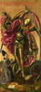 23.Bartolomé BERMEJO, Szent Mihály győzelme az ördög felett Antonio Juannal, 1468