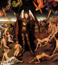 75.Hans Memling-részlet az Utolsó Ítélet szárnyasoltárról 1467-71